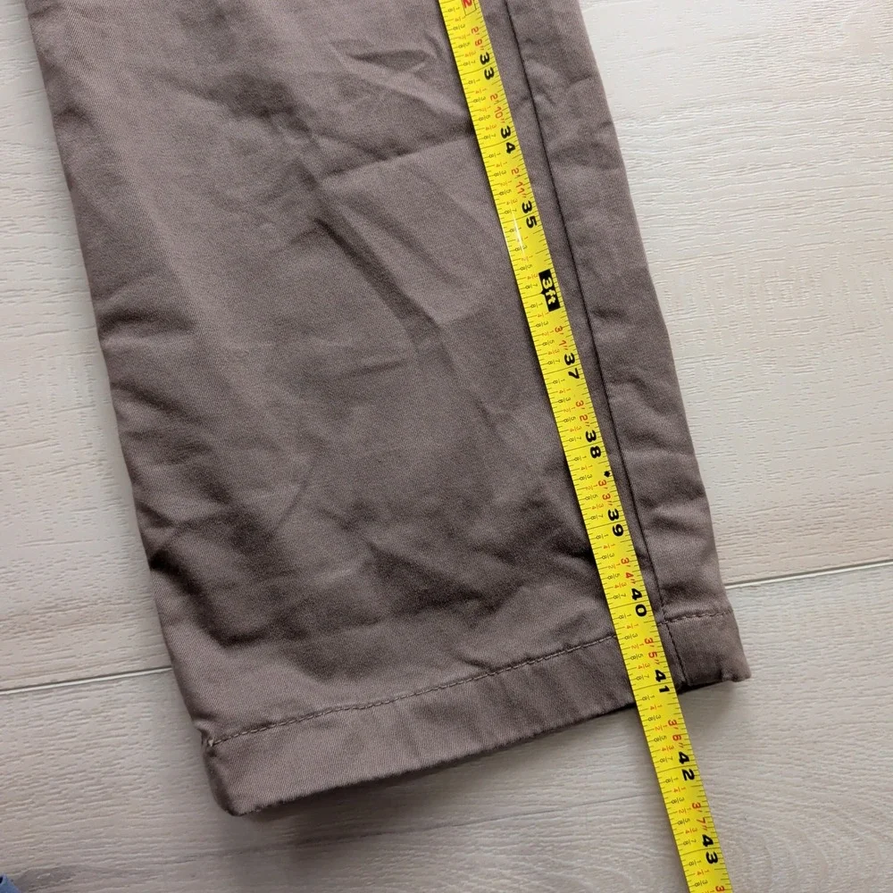 Reiss Fielder Chino Trousers Pants Mens 28x32 Brown Slim Cotton Blend